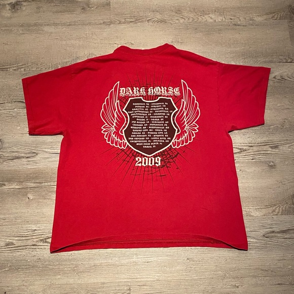 Nickelback Concert Tour T-Shirt Dark Horse 2009 Double Sided Men’s Size XL - Picture 4 of 5